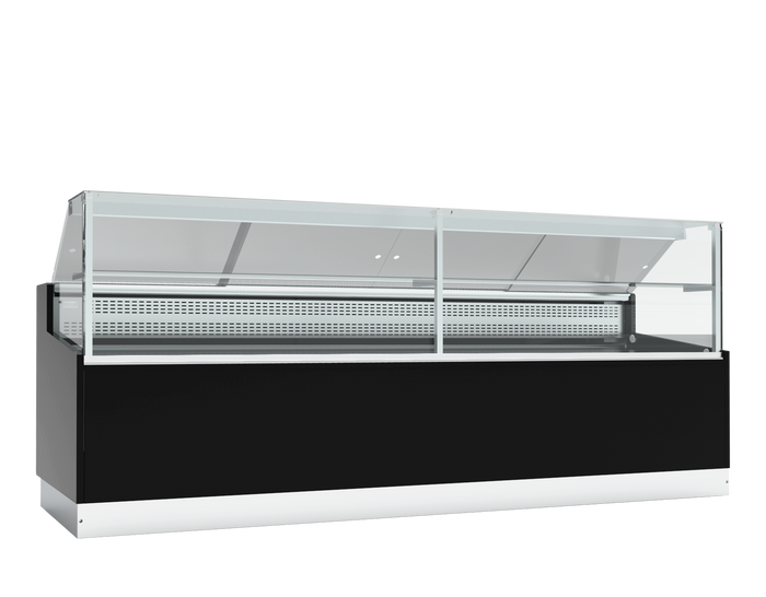 Statische zwarte koeltoonbank BRABANT 300B (STUA30/BLACK)